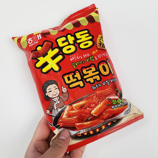 해태辛당동떡볶이太辣炒年糕味脆条110g 商品图1
