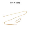 lost in echo 原创设计小号巴雷特金属链斜挎/手提包金属肩链 商品缩略图0