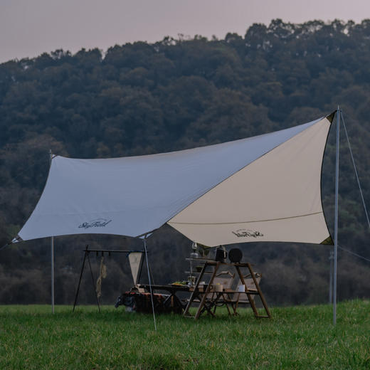 诗高飞遮阳涂银六角天幕 浙礼 商品图0