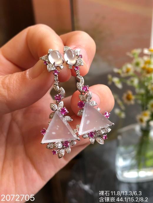 2072705，玻璃三角形耳坠，32999 商品图3