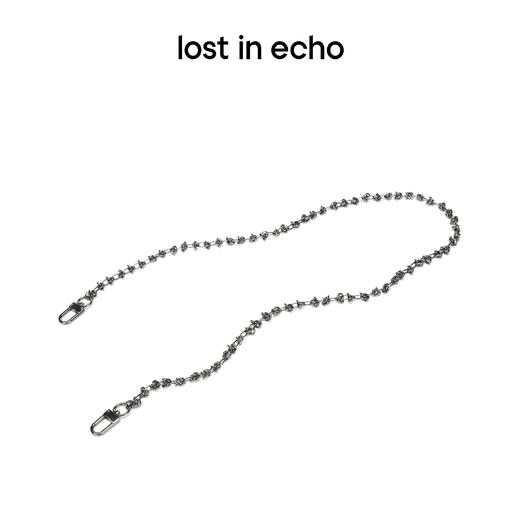 lost in echo 原创设计小号巴雷特金属链斜挎/手提包金属肩链 商品图1