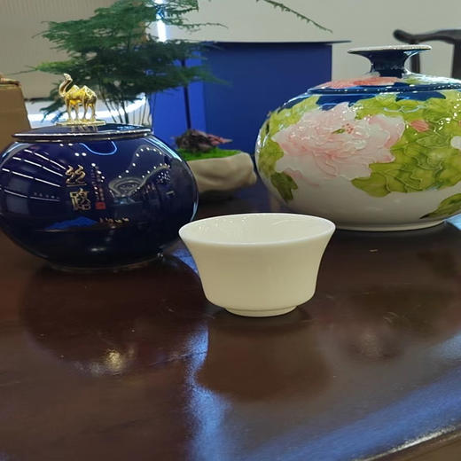 羊脂玉大反口杯 商品图0