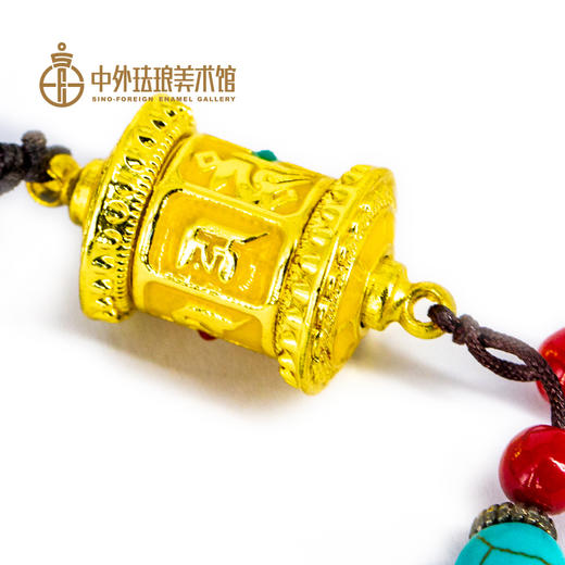 珐琅祈福转经筒吊坠 商品图1