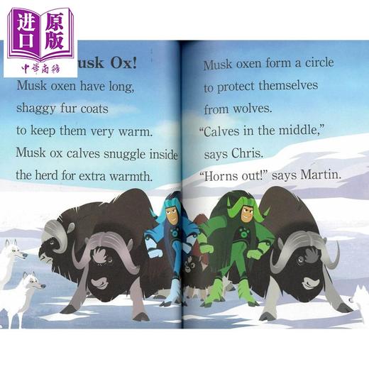 【中商原版】兰登阅读进阶2级别 2册套装 Wild Creature Adventures 动物兄弟故事集 Step into Reading 英文原版儿童图画书 商品图3
