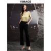 VIMAGE纬漫纪夏季新款宽松版简约舒适透气印花显瘦T恤上衣女V1702314 商品缩略图5