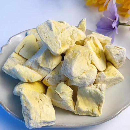 【冻干榴莲】好吃到舔手指的追剧小零食，一口浓香四溢，甜而不腻，肉质饱满的金枕头榴莲，✅利用真空急冻干燥工艺，直接2盒囤起 商品图3