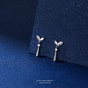 子佩集【嫩叶】S925银锆石精致耳饰【YXS-E2535】 商品缩略图2