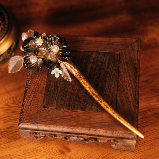 金陵金箔古韵发钗梳簪 商品图3