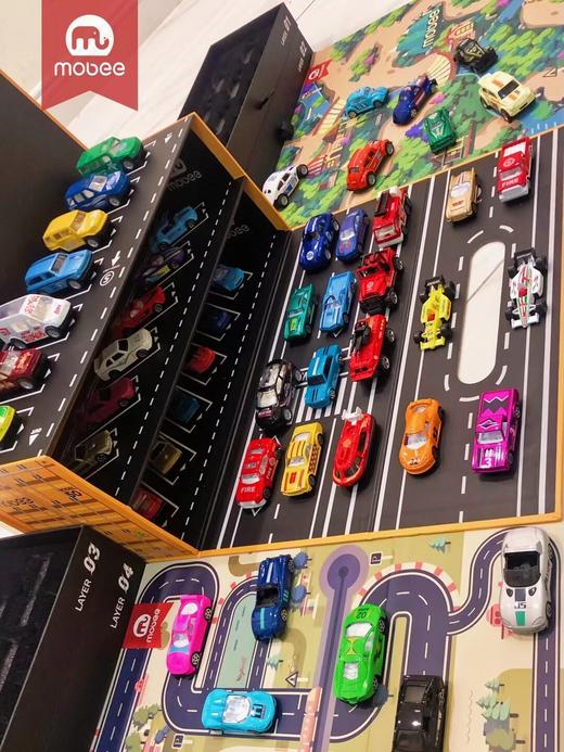 【六一礼物】mobee集库汽车礼盒儿童玩具车男孩合金小汽车仿真模型六一礼物 商品图1