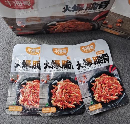 牛海哥火爆脆骨烧烤味15g 商品图0