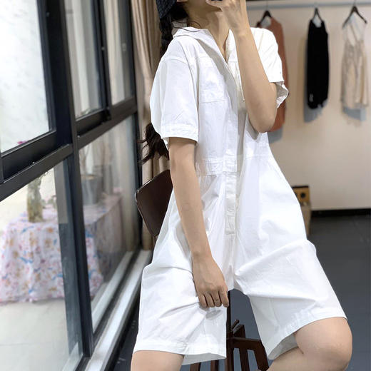 裁缝学苑AQ54新款韩版短袖连体裤纸样女连体衣女装工装衣服样板图 商品图4