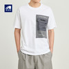 墨麦客男装撞色口袋拼接短袖男2022夏季新款字母印花男士t恤70743 商品缩略图0