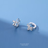 子佩集【蝴蝶之环】S925银蝴蝶结耳环【YXS-E2493】 商品缩略图2