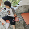 黛唯梵日系夏装潮款男童工装短裤洋气鲨鱼宝宝五分裤街舞儿童中裤宽松潮 商品缩略图3