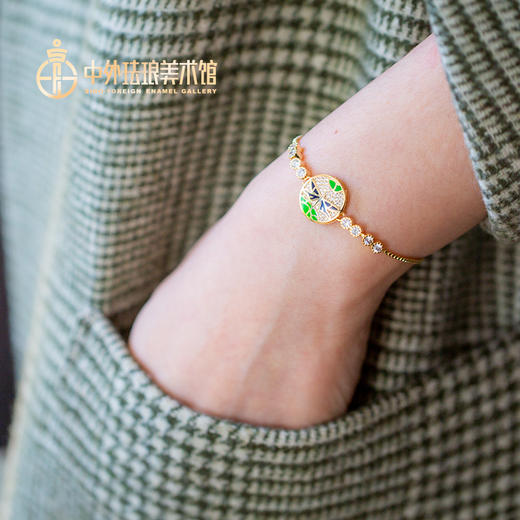 钛钢珐琅手链 商品图2