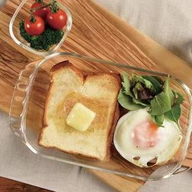 【HARIO】耐热玻璃烤盘烤箱专用三件套甜品盘HTZ