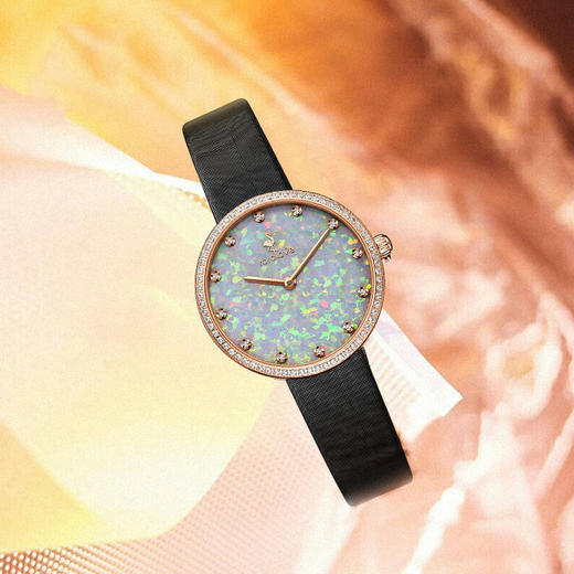 【ROROLOVE】诺爱Promise系列  天然钻石轻奢手表女新款简约女表腕表送礼物（80个钻石） 商品图9