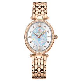 【ROROLOVE】诺爱Promise系列 天然钻石腕表 天然钻石手表女士新款轻奢气质钢带女表腕表（70颗钻石）