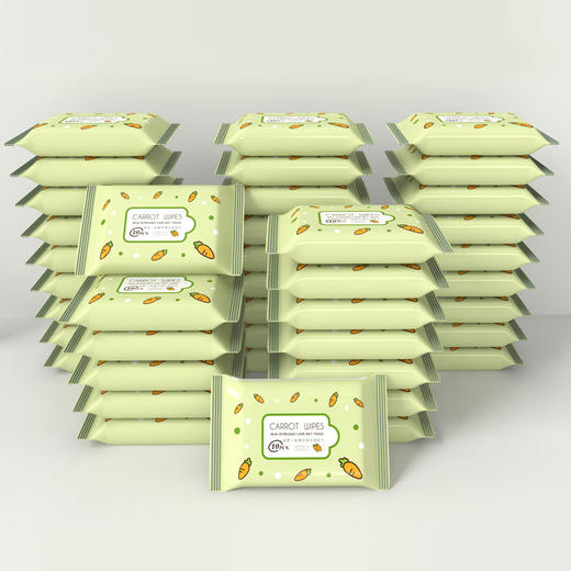 「20包！单包10片便携装」10片装湿纸巾居家日用 清洁工具十片抽湿巾无纺布湿巾纸母婴 商品图7