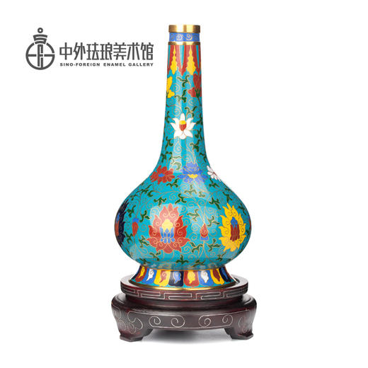 故宫六珍之《缠枝莲纹直颈瓶》 商品图3