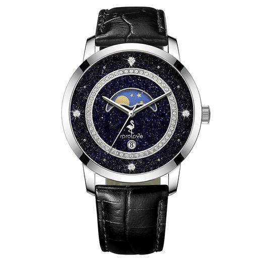 【ROROLOVE】情侣Lover系列 天然钻石腕表 天然钻石情侣手表满天星情侣对表（ 56/48颗） 商品图4