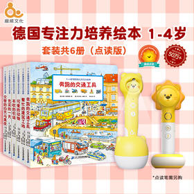 【点读版】1-4岁德国幼儿专注力培养（套装6册）