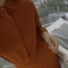 【à perles】假两件百褶连衣裙，垂顺高级，三色可选，美极了【特价清仓，不退不换】 商品缩略图2