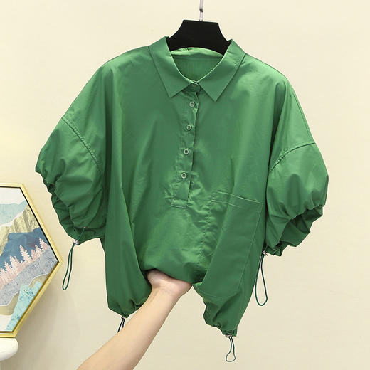 裁缝学苑AQ44设计感抽绳短袖衬衫纸样女装衣服夏季上衣打版裁剪图 商品图1