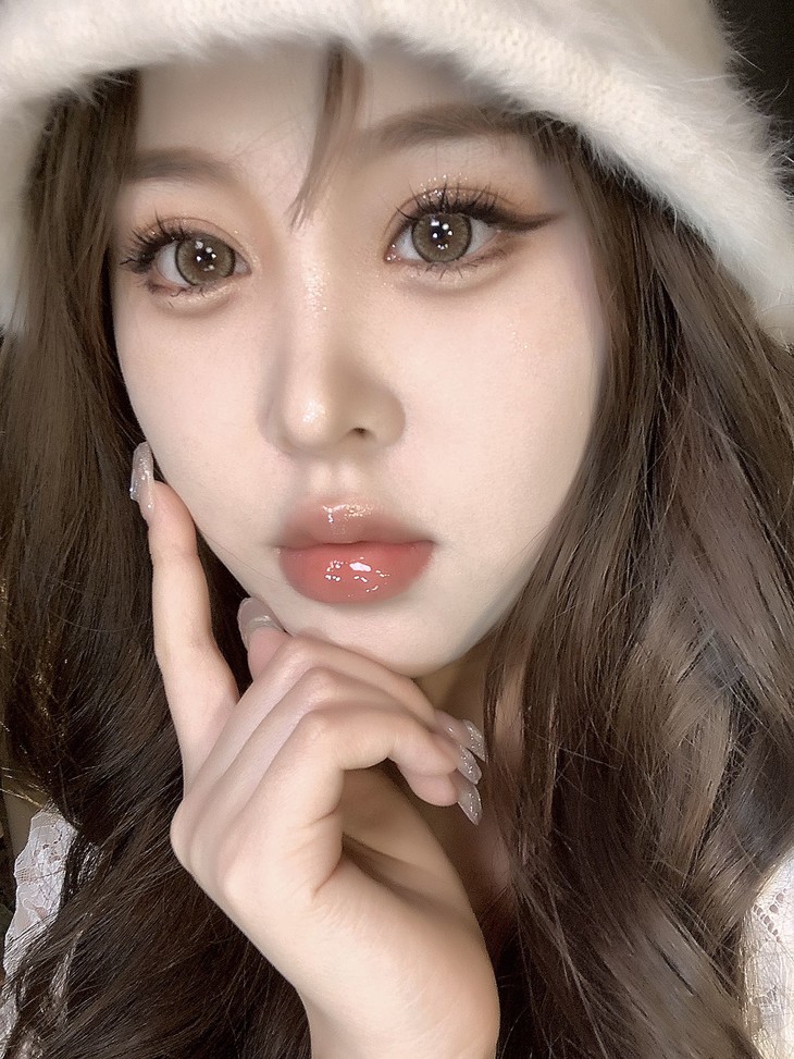 MIRAGECOLOR年抛隐形眼镜 钻石糖棕14.5mm 一副/2片-VVCON美瞳商城23