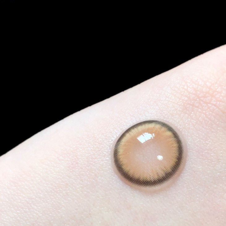 MIRAGECOLOR年抛隐形眼镜 钻石糖棕14.5mm 一副/2片-VVCON美瞳商城6