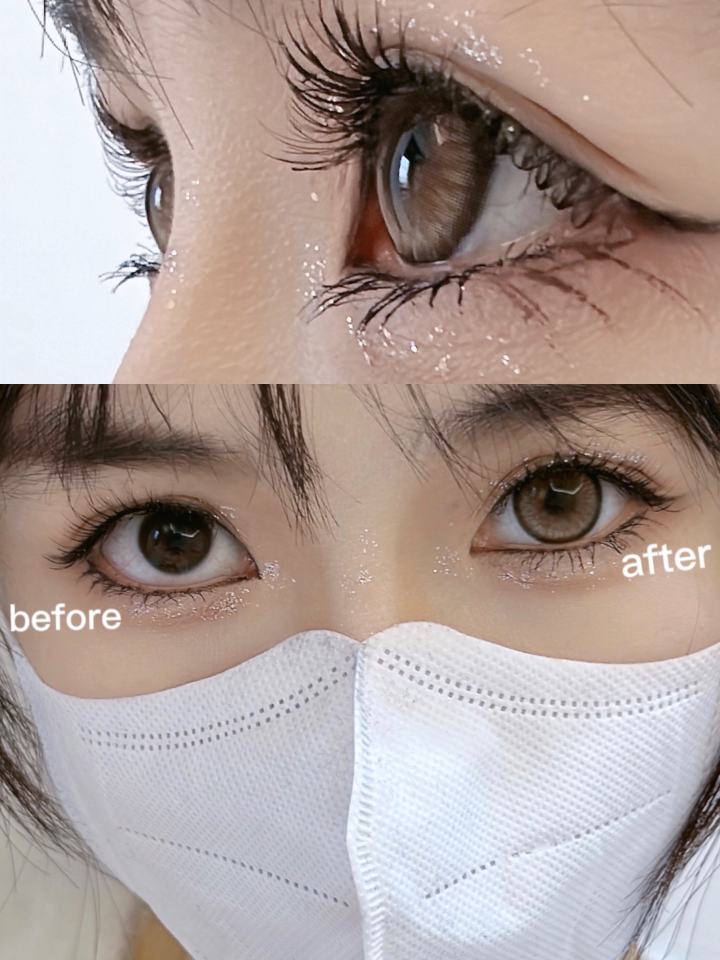 MIRAGECOLOR年抛隐形眼镜 钻石糖棕14.5mm 一副/2片-VVCON美瞳商城8