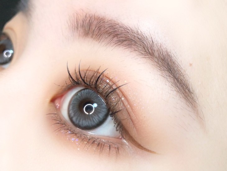 MIRAGECOLOR年抛隐形眼镜 钻石糖灰14.5mm 一副/2片-VVCON美瞳商城10
