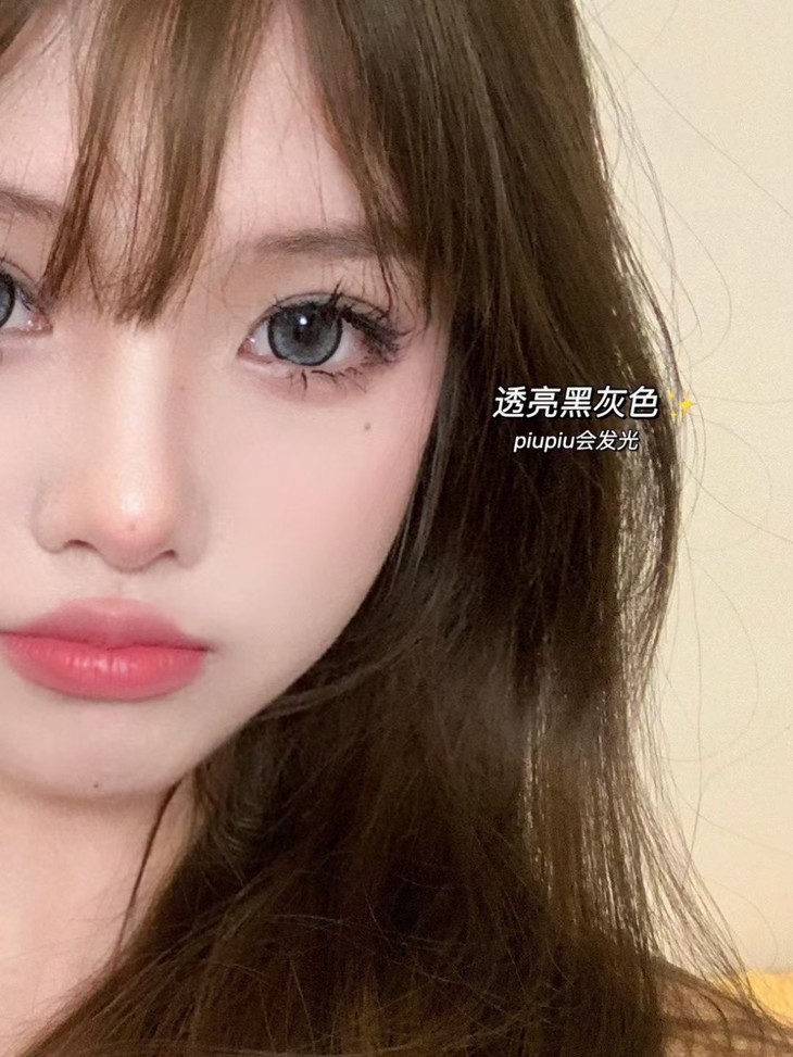 MIRAGECOLOR年抛隐形眼镜 钻石糖灰14.5mm 一副/2片-VVCON美瞳商城20