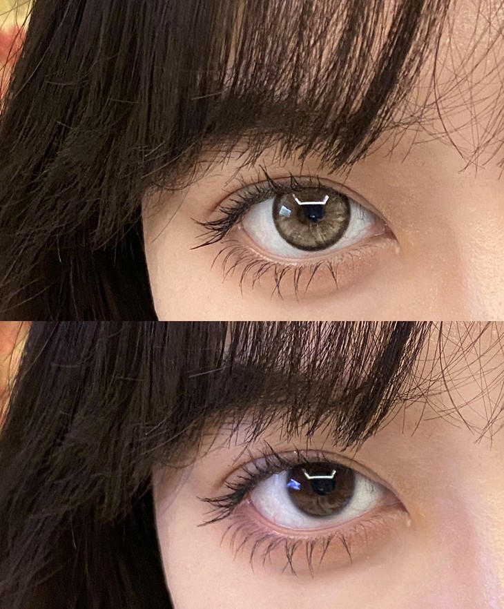 MIRAGECOLOR年抛隐形眼镜 钻石糖棕14.5mm 一副/2片-VVCON美瞳商城18