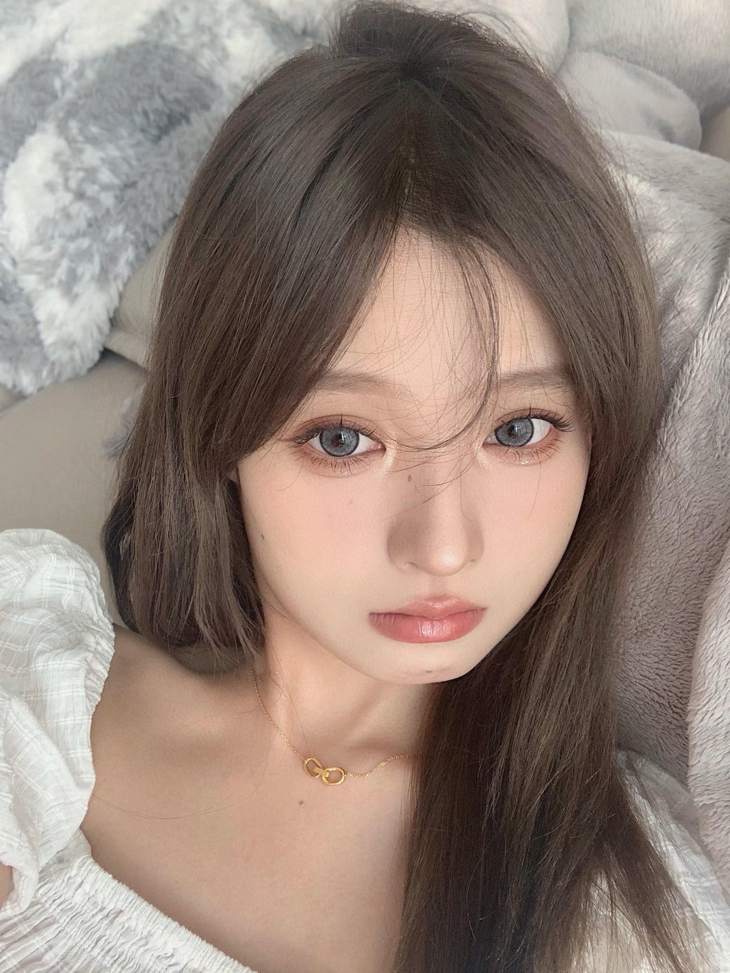MIRAGECOLOR年抛隐形眼镜 钻石糖灰14.5mm 一副/2片-VVCON美瞳商城24