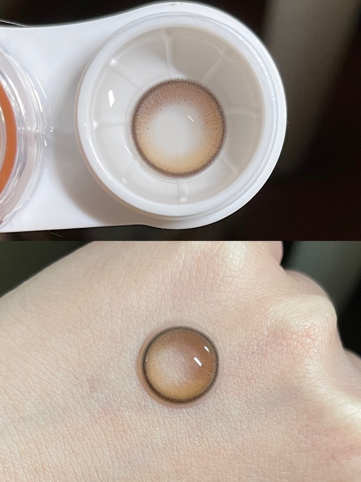 MOREA年抛隐形眼镜 黄油啤酒14.2mm 1副/2片-VVCON美瞳商城5