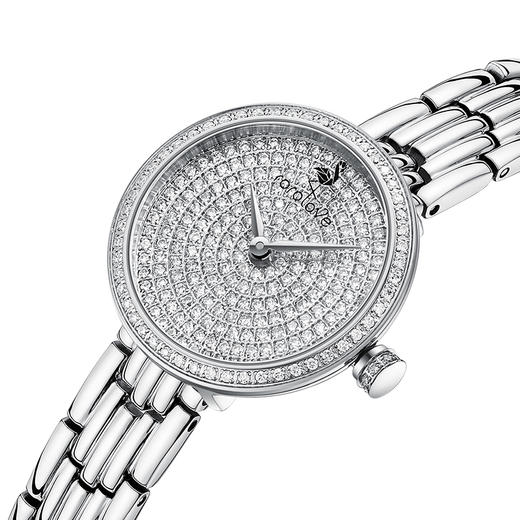 【ROROLOVE】极光Daylight系列 天然钻石腕表 天然钻石满天星手表钢带 女轻奢女表情人节礼物（271颗天然钻石） 商品图3