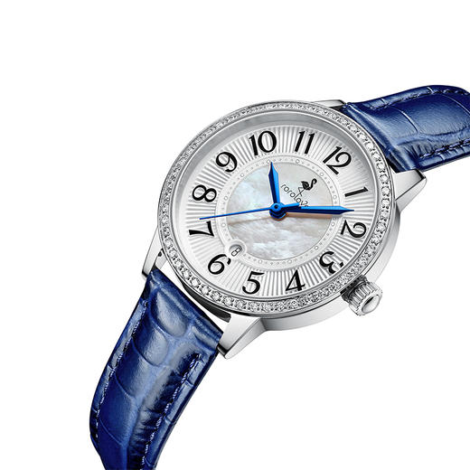 【ROROLOVE】宣爱Announce系列 天然钻石手表女轻奢小众女表正品女腕表（52颗钻石） 商品图4