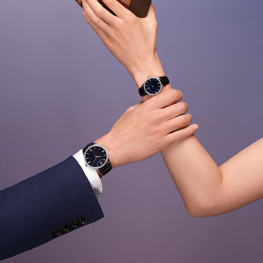 【男士腕表】ROROLOVE 天然钻石腕表 天然钻石手表男士手表 情侣款一对手表男女腕表送生日礼物白色情人节礼物（78颗天然钻石） 商品图4