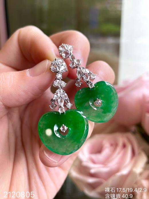 设计款桃心耳坠，99999【2120805】 商品图3