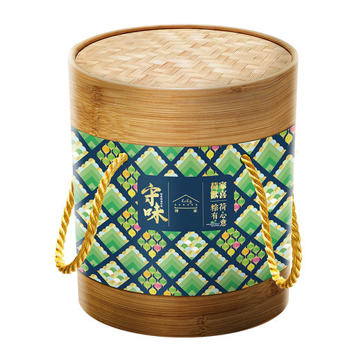 荷家 祥意连连 礼盒装粽子端午节食品原味速食肉粽香粽送礼团购 商品图4