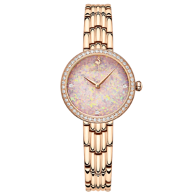 【ROROLOVE】邂逅Enchanted系列  天然钻石腕表 天然钻石手表女轻奢正品女表情人节礼物（55颗天然钻石）