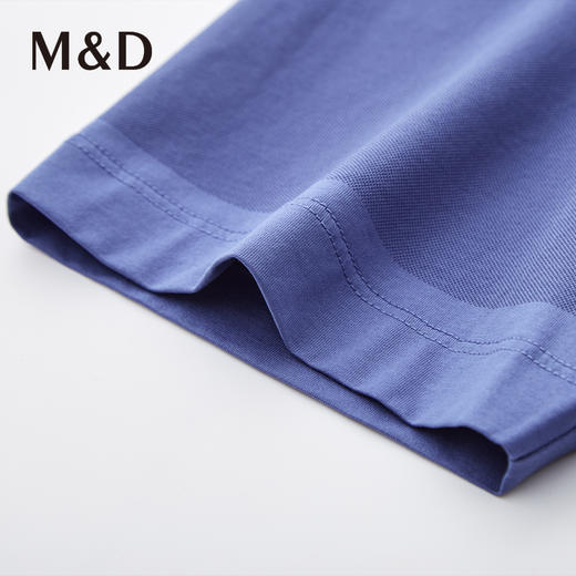 M＆D/名盾翻领商务短袖男士休闲棉Polo衫夏季新款印花T恤上衣男 商品图2