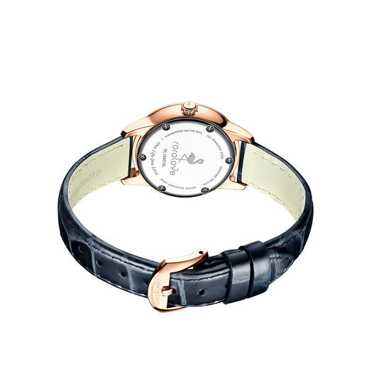 【男士腕表】ROROLOVE 天然钻石腕表 天然钻石男士手表 情侣款一对男女表 送礼白色情人节 父亲节（13颗钻石） 商品图2