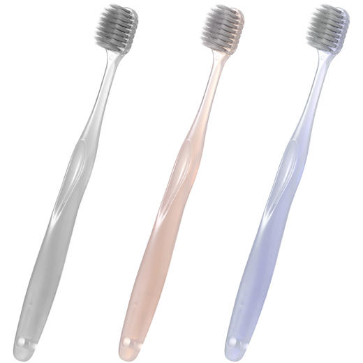 FaSoLa银离子牙刷3支家庭装情侣男士女软毛舌苔防蛀清洁刷头 商品图9