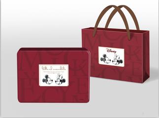 皇冠信誉意大利进口食品迪士尼什锦夹心牛奶巧克力288g米奇铁礼盒【GA】 商品图0