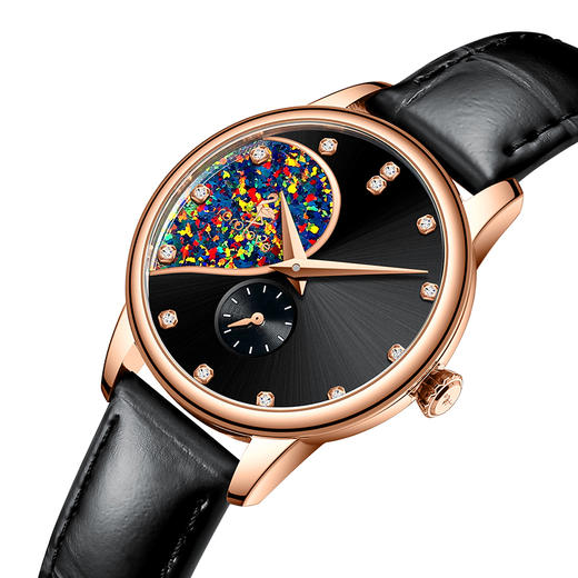 【ROROLOVE】情侣Lover系列 天然钻石腕表 天然钻石情侣手表情侣款一对男女表（13颗钻石） 商品图7