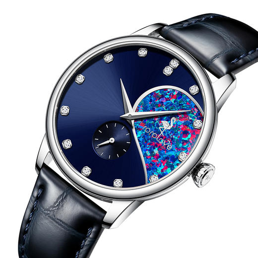 【ROROLOVE】情侣Lover系列 天然钻石腕表 天然钻石情侣手表情侣款一对男女表（13颗钻石） 商品图4