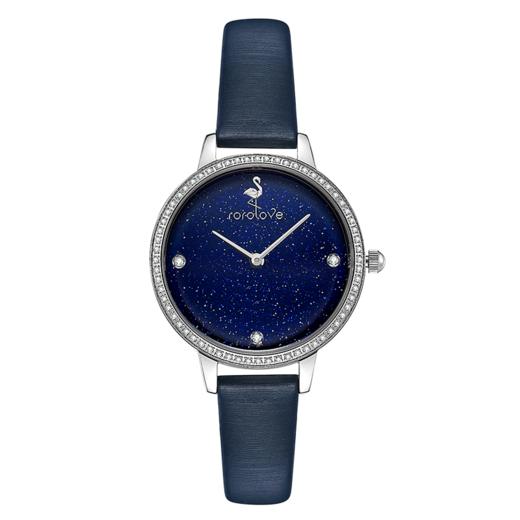 【ROROLOVE】宣爱Announce系列 天然钻石手表女款轻奢满天星女表生日送礼物（67颗钻石） 商品图1