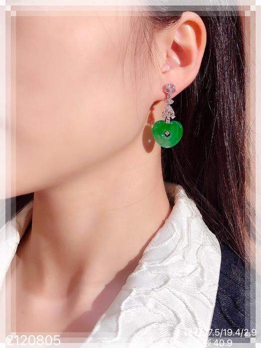 设计款桃心耳坠，99999【2120805】 商品图4